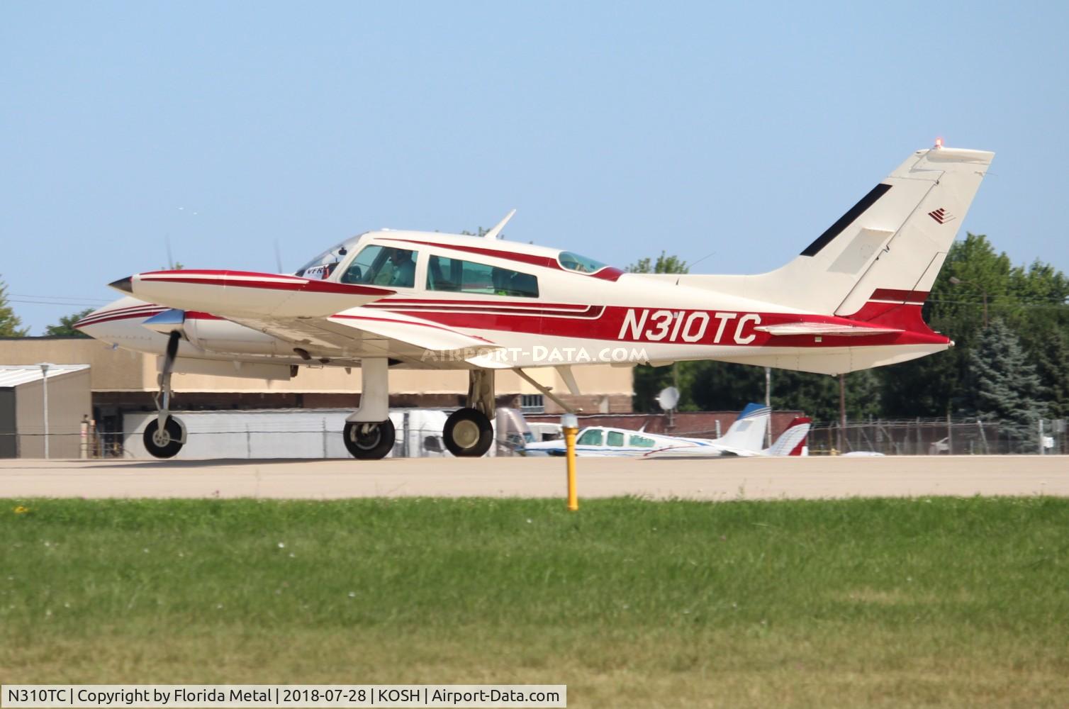 N310TC, 1979 Cessna 310R C/N 310R1603, OSH 2018