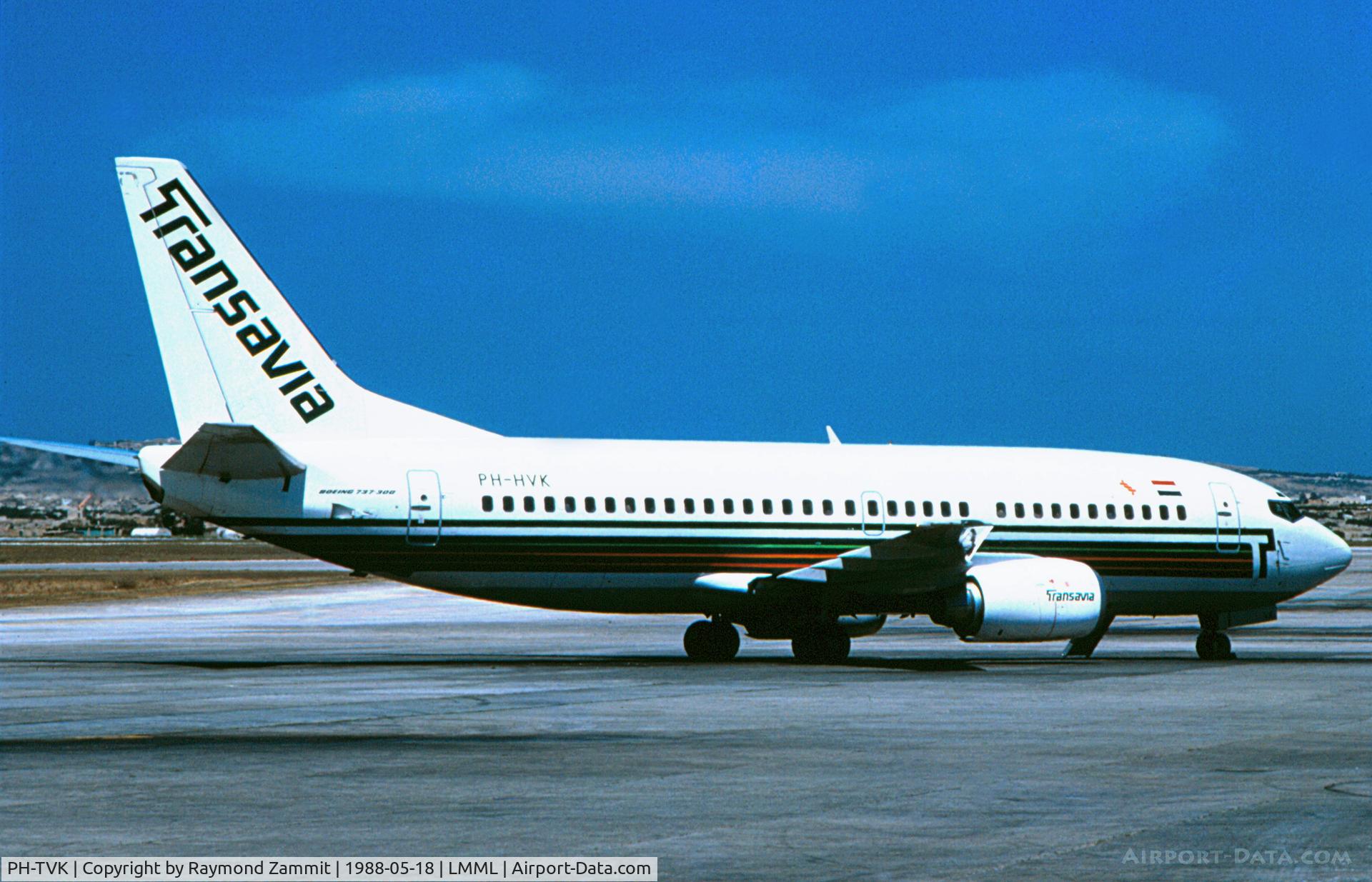 PH-TVK, 1969 Boeing 707-329C(TCA) C/N 20198, B737-300 PH-TVK Transavia Holland