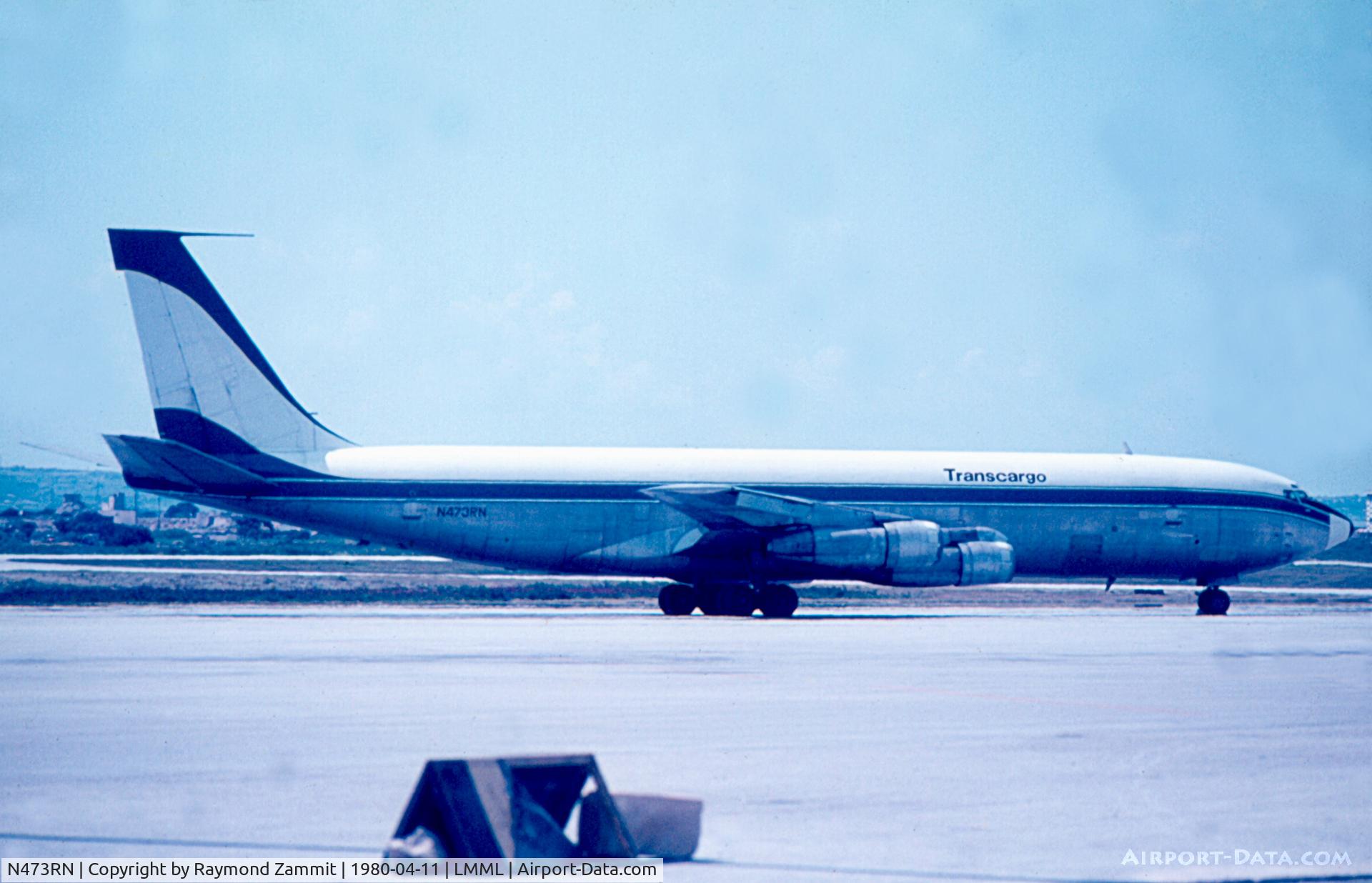 N473RN, 1967 Boeing 707-321C C/N 19375, B707 N473RN TransCargo
