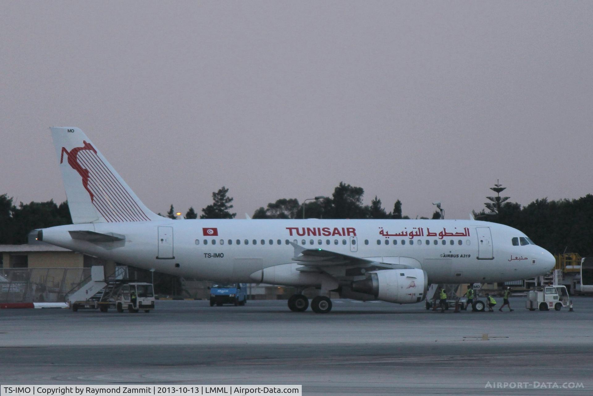 TS-IMO, 2001 Airbus A319-114 C/N 1479, A319 TS-IMO Tunisair