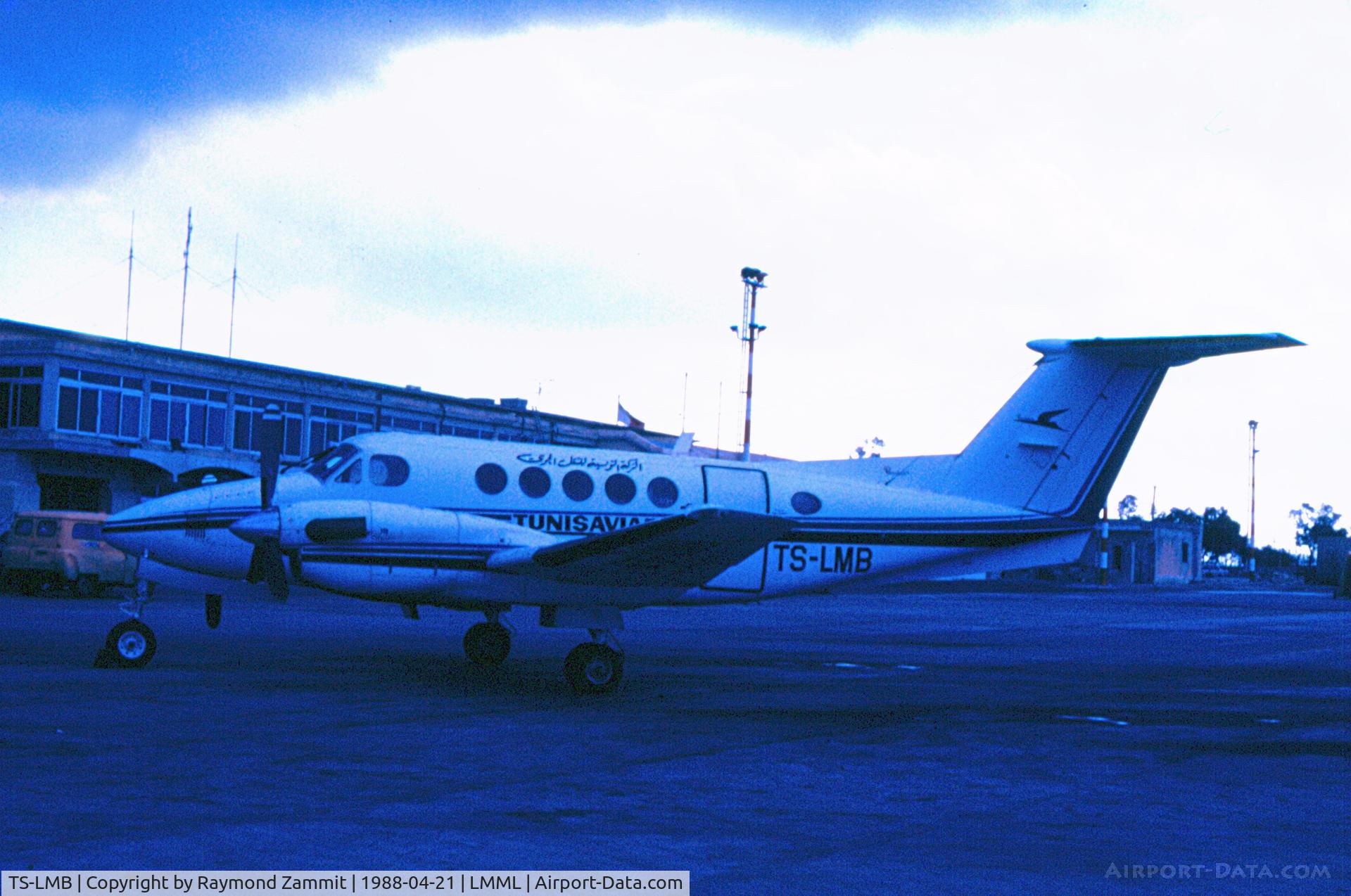 TS-LMB, 1982 Beech B200 King Air C/N BB-1049, Beech King Air 200 TS-LSF Tunisavia