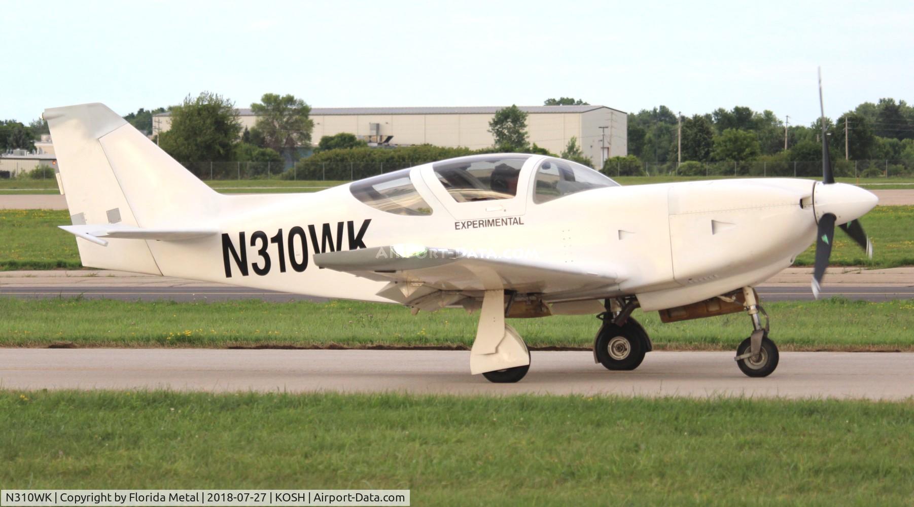 N310WK, 2016 Stoddard-Hamilton Glasair I RG C/N 791, OSH 2018