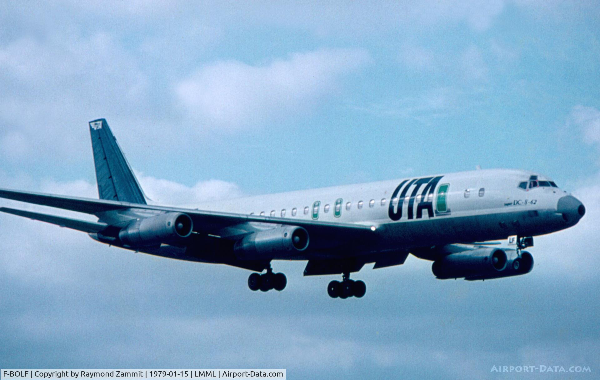 F-BOLF, 1968 Douglas DC-8-62 C/N 45918, DC8 F-BOLF UTA