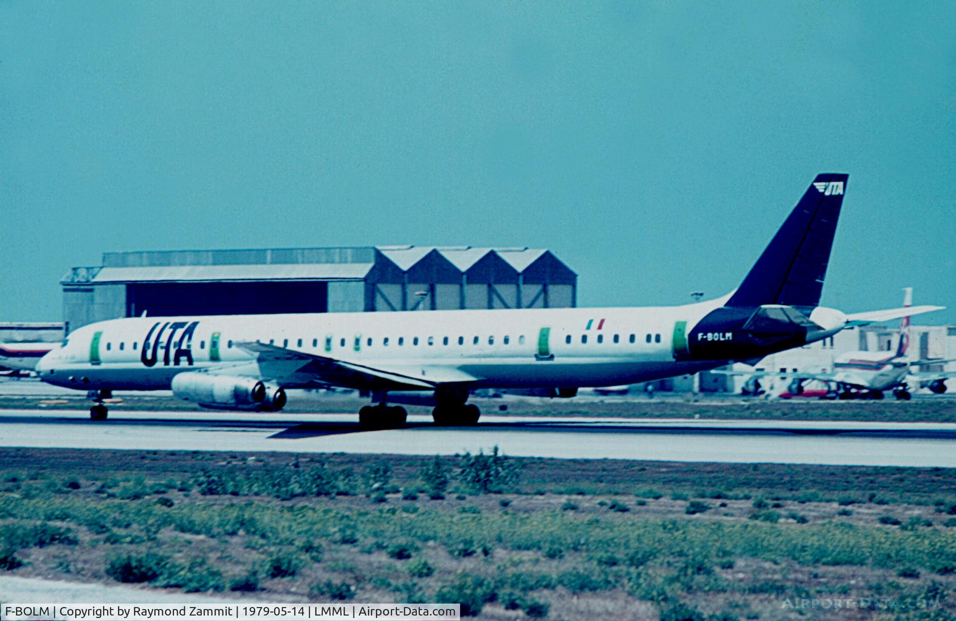 F-BOLM, 1969 Douglas DC-8-63 C/N 46058, DC8 F-BOLM UTA
