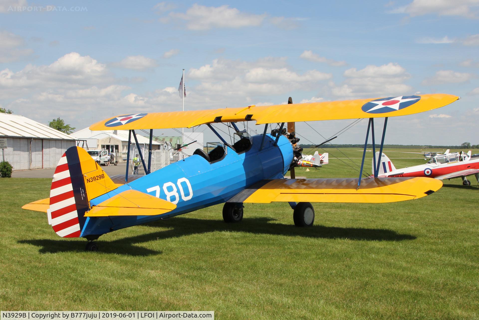 N3929B, Boeing E75 C/N 75-6001, BullChipmeet 2019