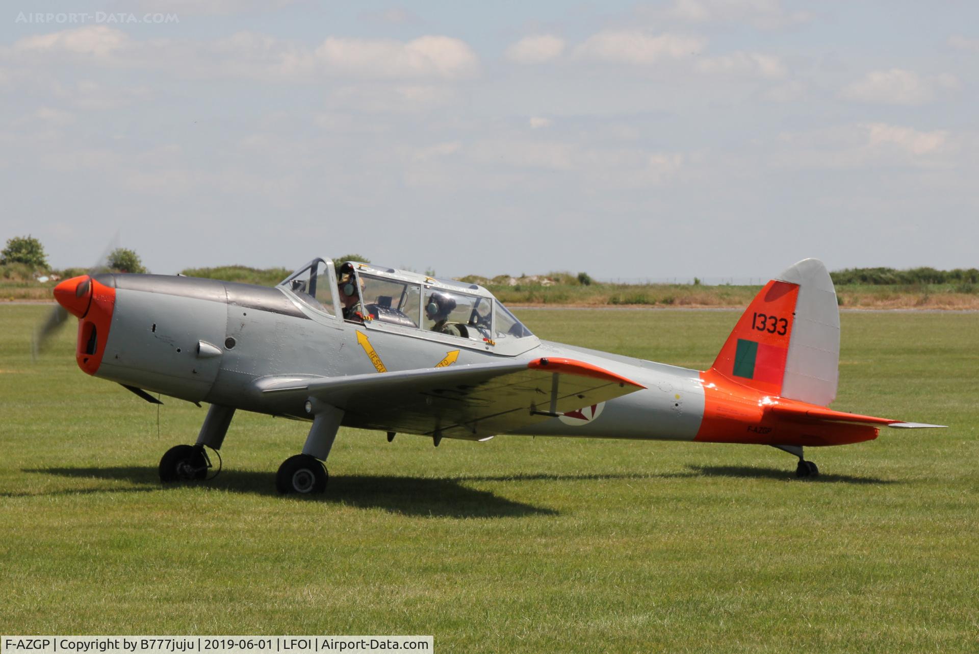 F-AZGP, 1956 OGMA DHC-1 Chipmunk T.20 C/N OGMA-23, BullChipmeet 2019