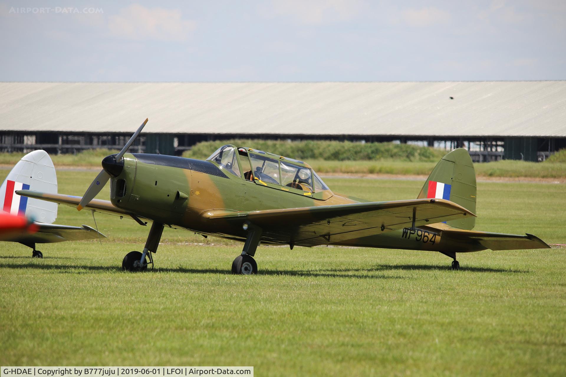 G-HDAE, 1951 De Havilland DHC-1 Chipmunk T.20 C/N C1/0280, BullChipmeet 2019