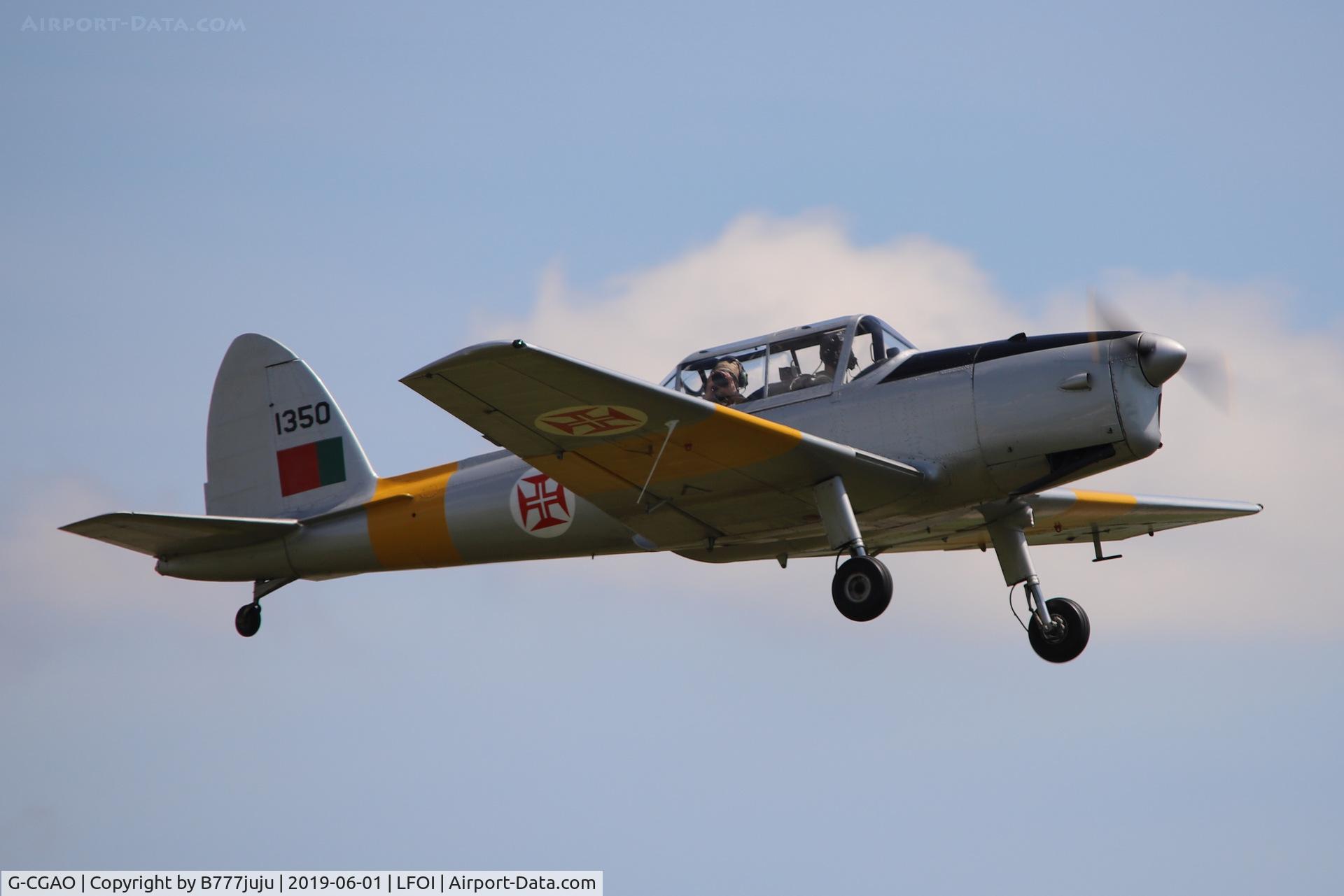 G-CGAO, 1958 OGMA DHC-1 Chipmunk T.20 C/N OGMA-40, BullChipmeet 2019