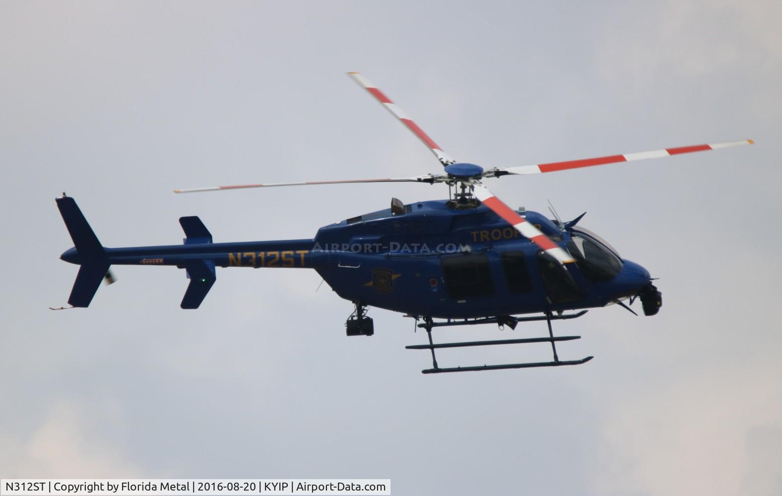 N312ST, 2014 Bell 407 C/N 54553, TOM 2016