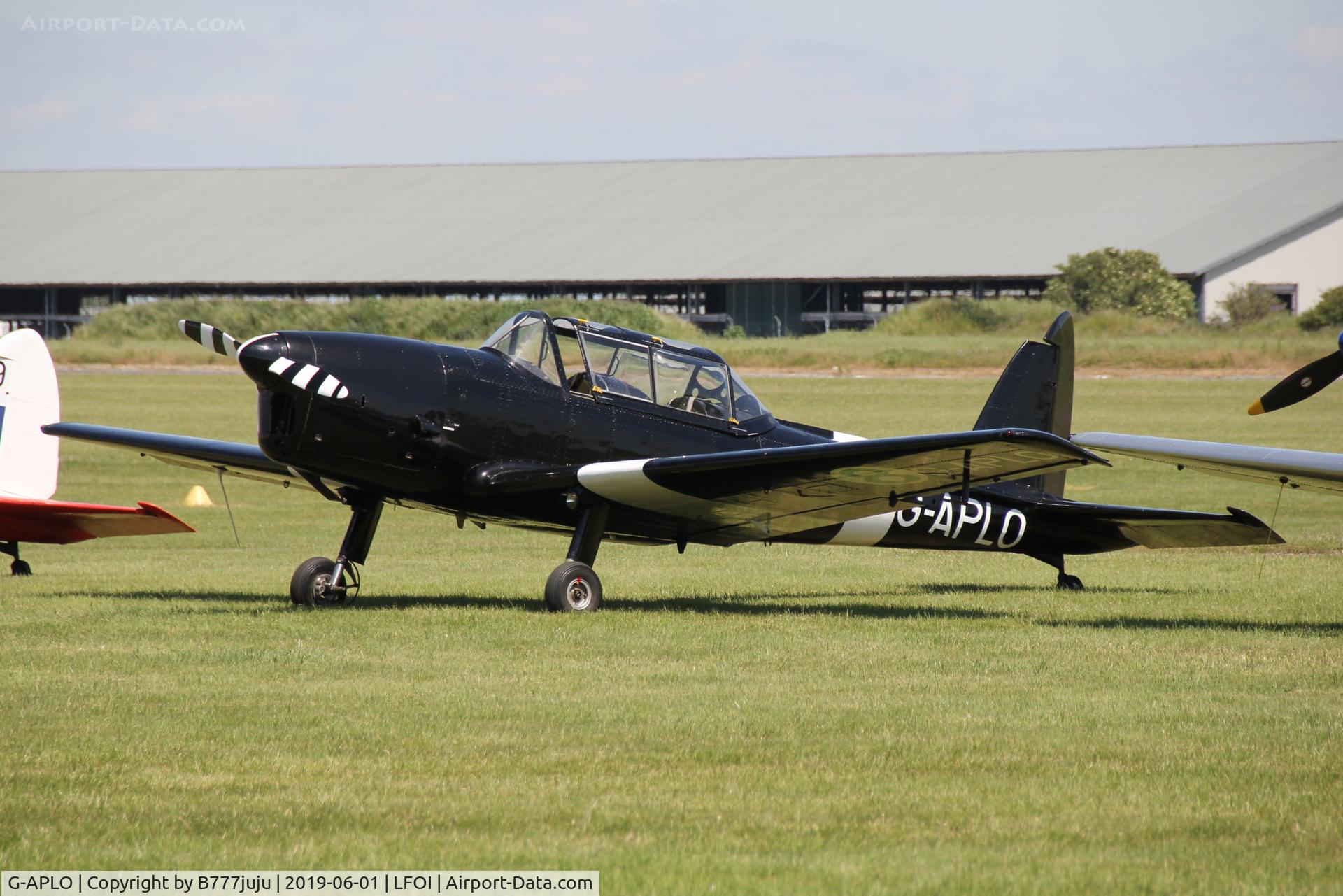 G-APLO, 1950 De Havilland DHC-1 Chipmunk T.10 C/N C1/0144, BullChipmeet 2019