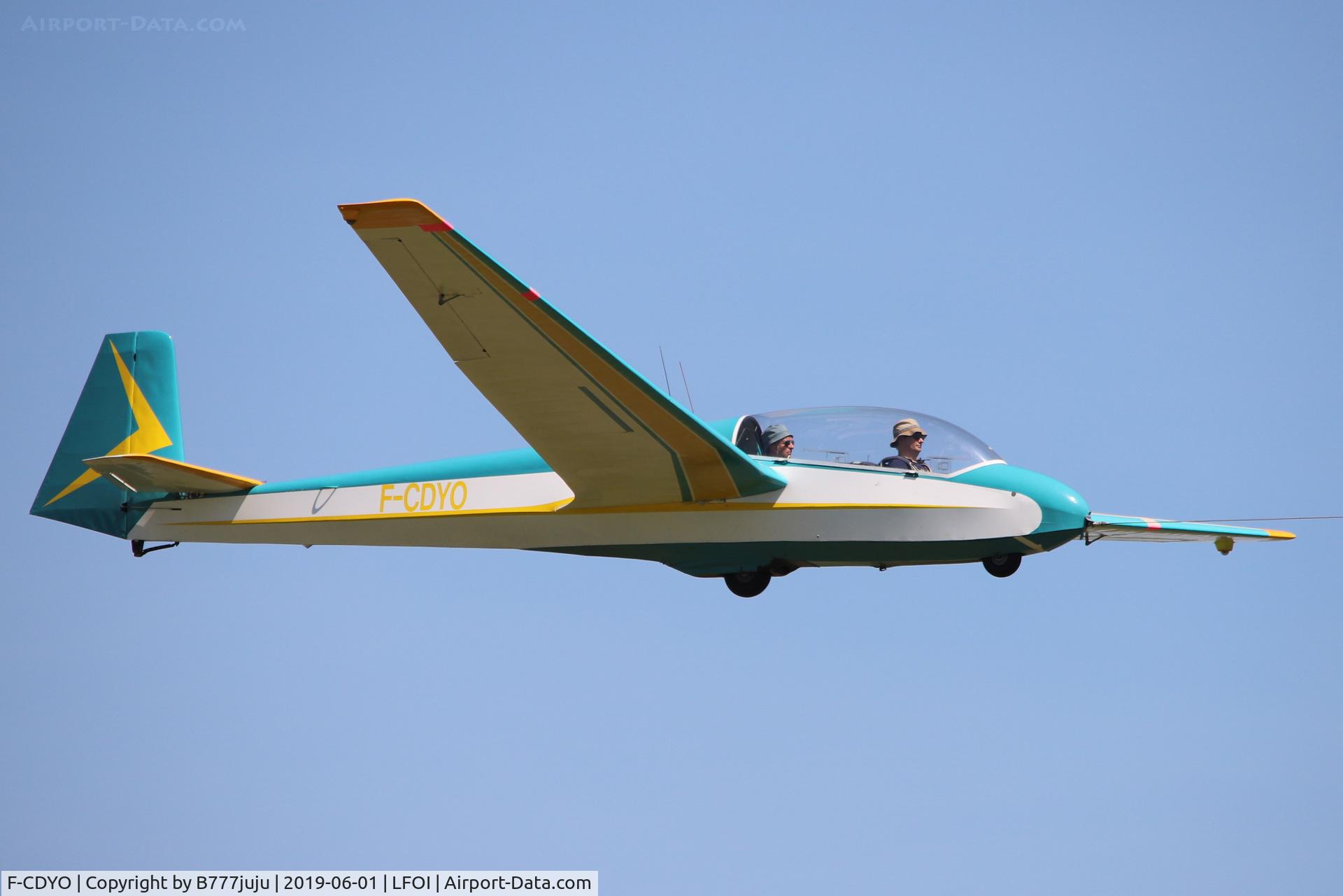 F-CDYO, Schleicher ASK-13 C/N 13322, BullChipmeet 2019