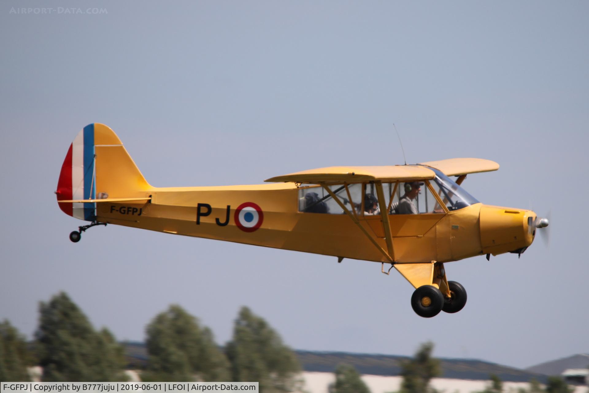 F-GFPJ, 1953 Piper L-18C Super Cub (PA-18-95) C/N 18-3191, BullChipmeet 2019