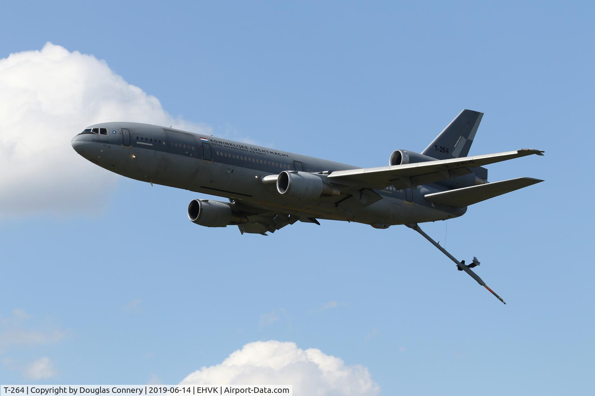 T-264, 1978 McDonnell Douglas KDC-10-30CF C/N 46985, Displaying at the KLU Open day at Volkel AB