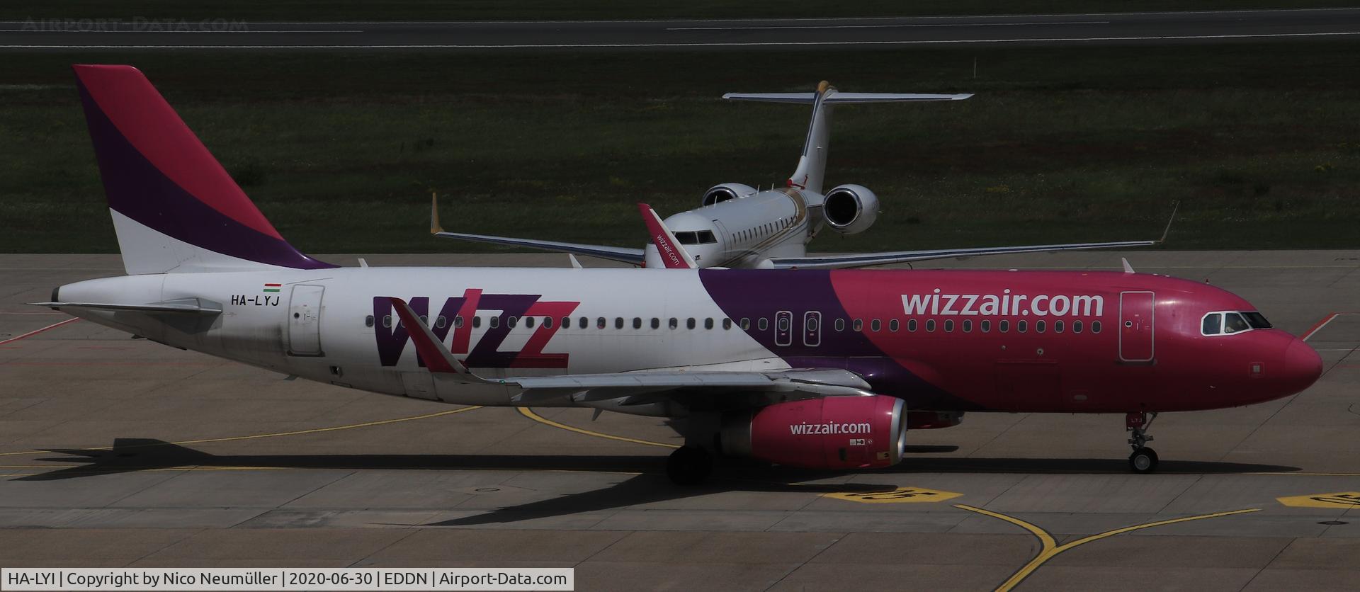 HA-LYI, 2014 Airbus A320-232 C/N 6352, A320 in EDDN/NUE