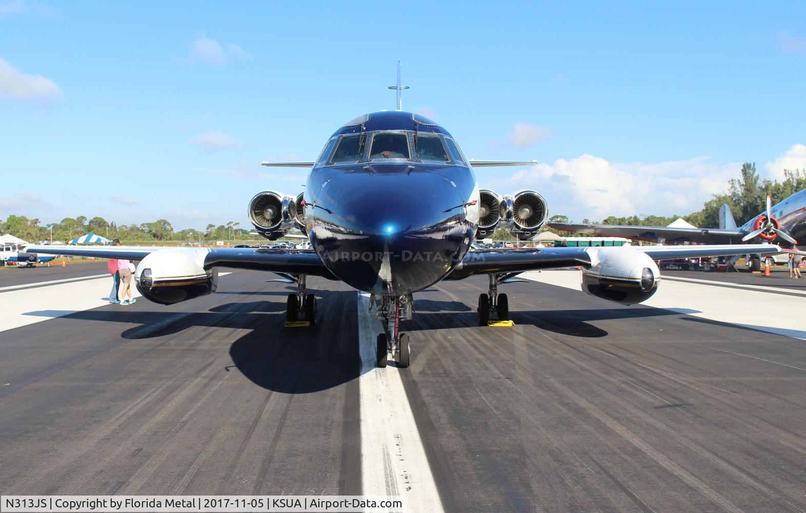 N313JS, 1966 Lockheed L-1329 JetStar 731 C/N 5086, Stuart 2017