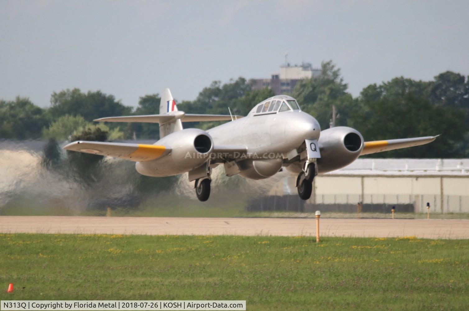 N313Q, 1949 Gloster Meteor T.7 C/N G5/356460, OSH 2018