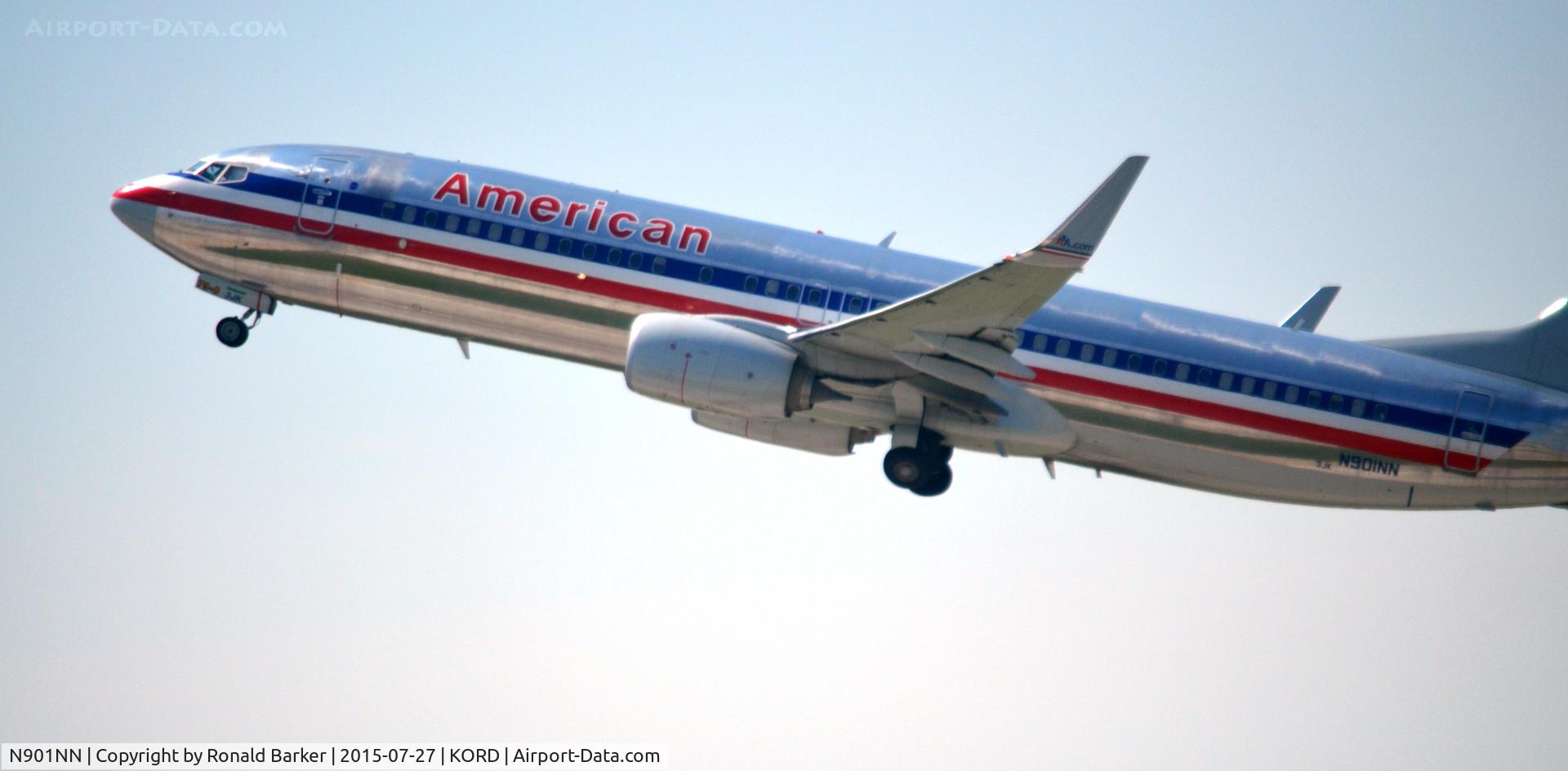N901NN, 2012 Boeing 737-823 C/N 33226, Takeoff O'Hare