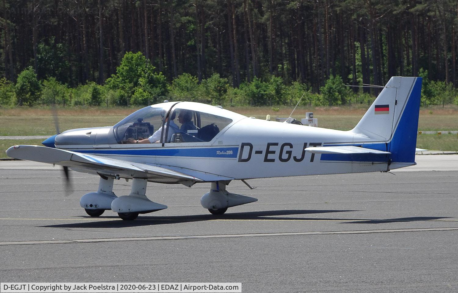 D-EGJT, 1996 Robin HR-200-120B C/N 306, At Schonhagen-Trebbin airport