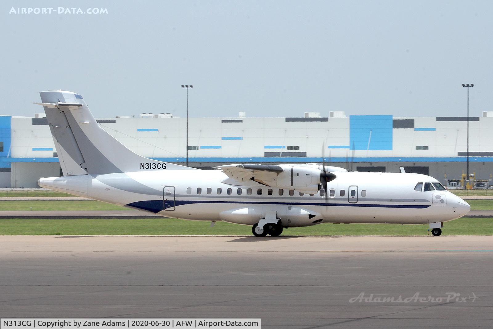 N313CG, 1993 ATR 42-320 C/N 358, Department of Justice ATR -Alliance Airport - Fort Worth, TX