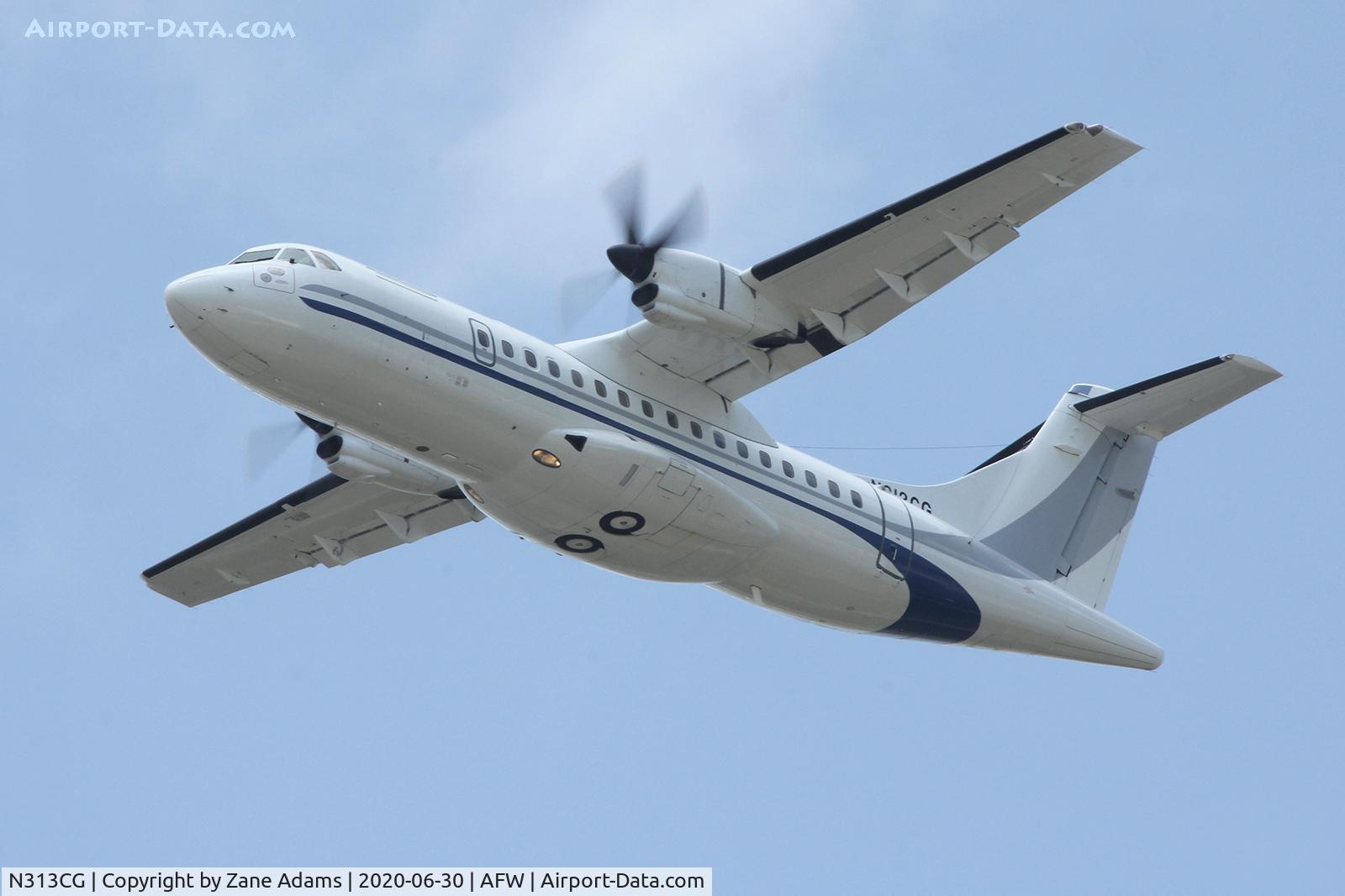 N313CG, 1993 ATR 42-320 C/N 358, Department of Justice ATR -Alliance Airport - Fort Worth, TX