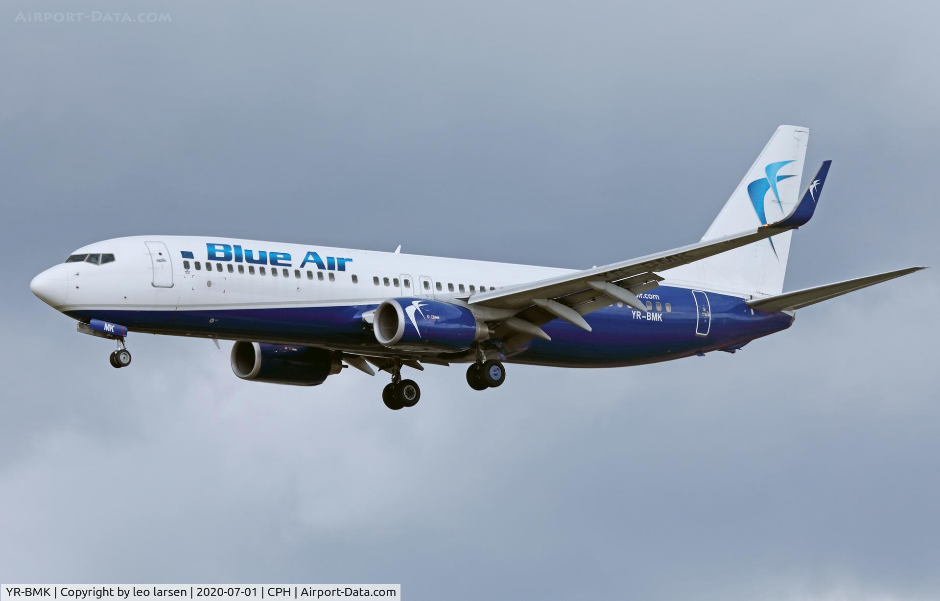 YR-BMK, 2010 Boeing 737-82R C/N 40876, Copenhagen 1.7.2020
