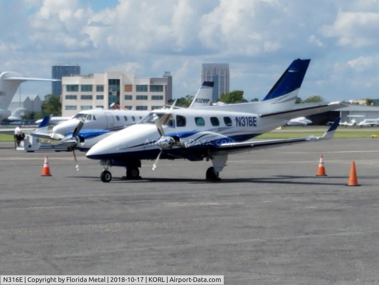 N316E, 1980 Beech B-60 Duke C/N P-550, ORL 2018