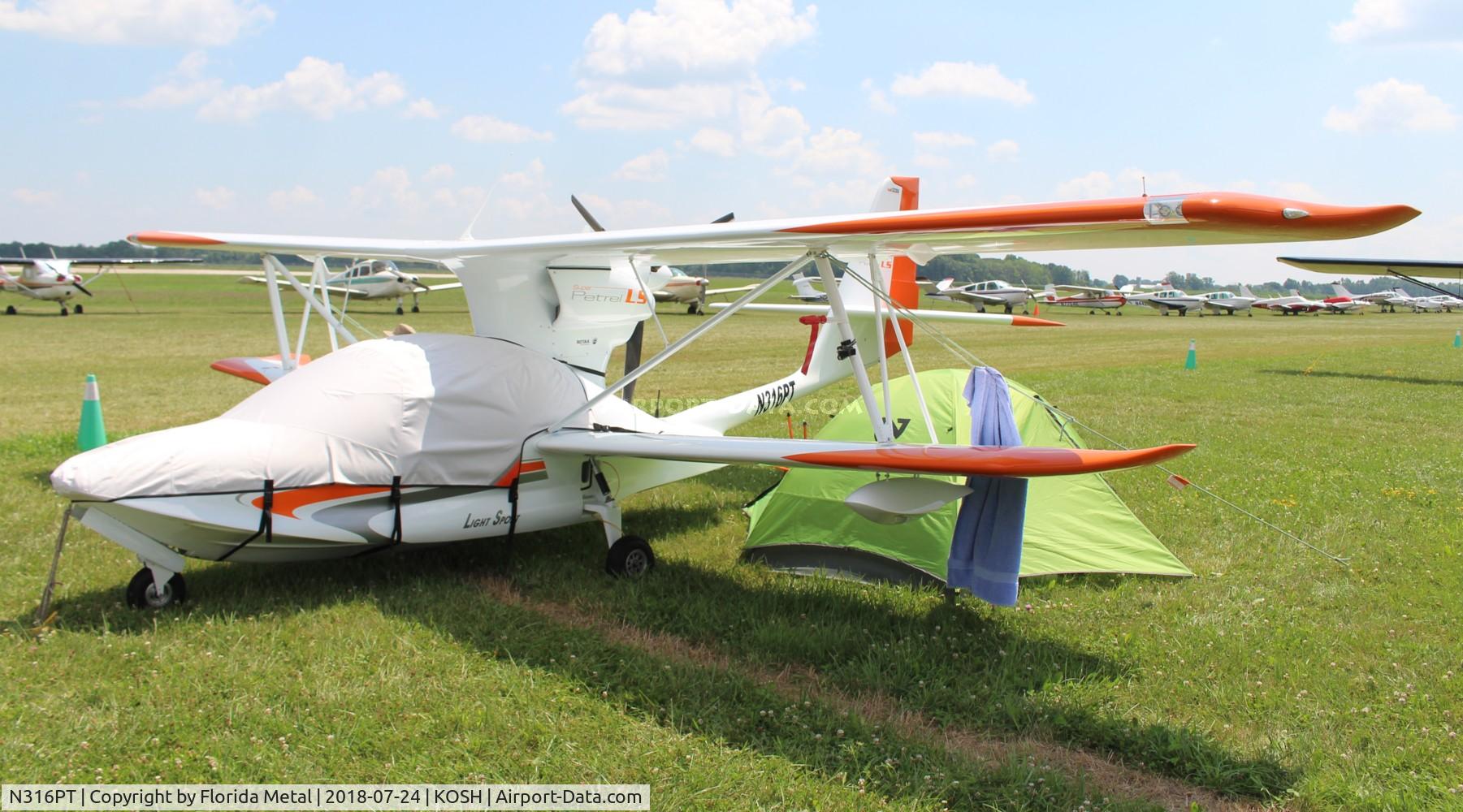 N316PT, 2015 Scoda Aeronautica Super Petrel LS C/N S0345, OSH 2018