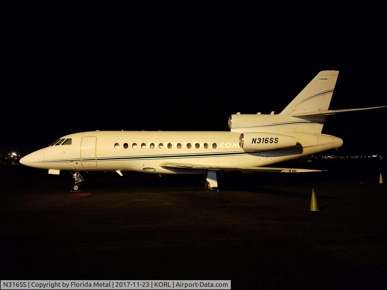 N316SS, 1987 Dassault Falcon 900 C/N 8, ORL 2017