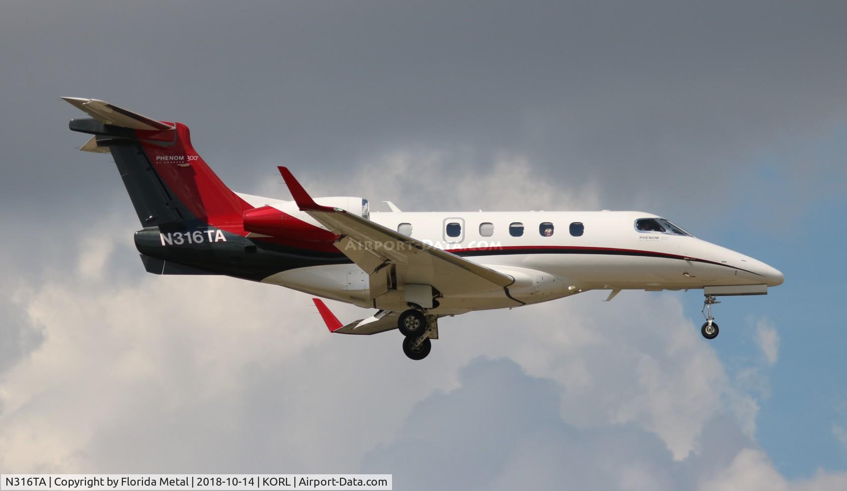N316TA, 2012 Embraer EMB-505 Phenom 300 C/N 50500125, NBAA 2018