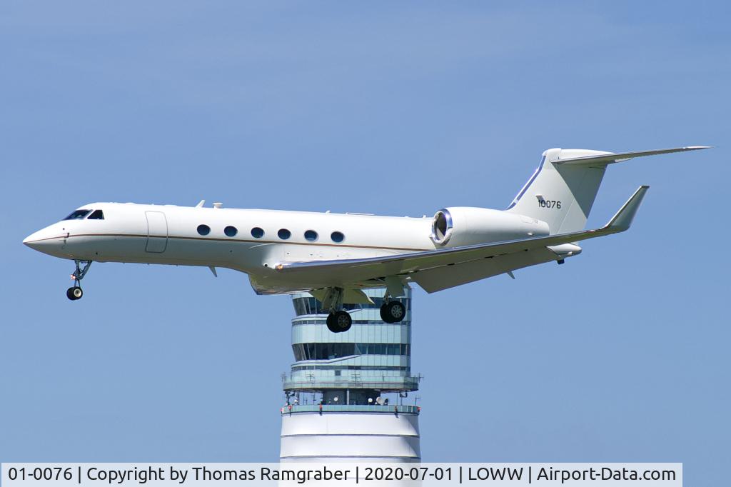 01-0076, 2001 Gulfstream Aerospace C-37A (G-V) C/N 645, USA - Air Force Gulfstream C-37A (Gulf V)