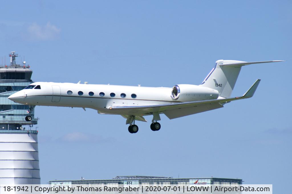 18-1942, 2018 Gulfstream Aerospace C-37B Gulfstream 550 C/N 5586, USA - Air Force Gulfstream C-37B (G550)