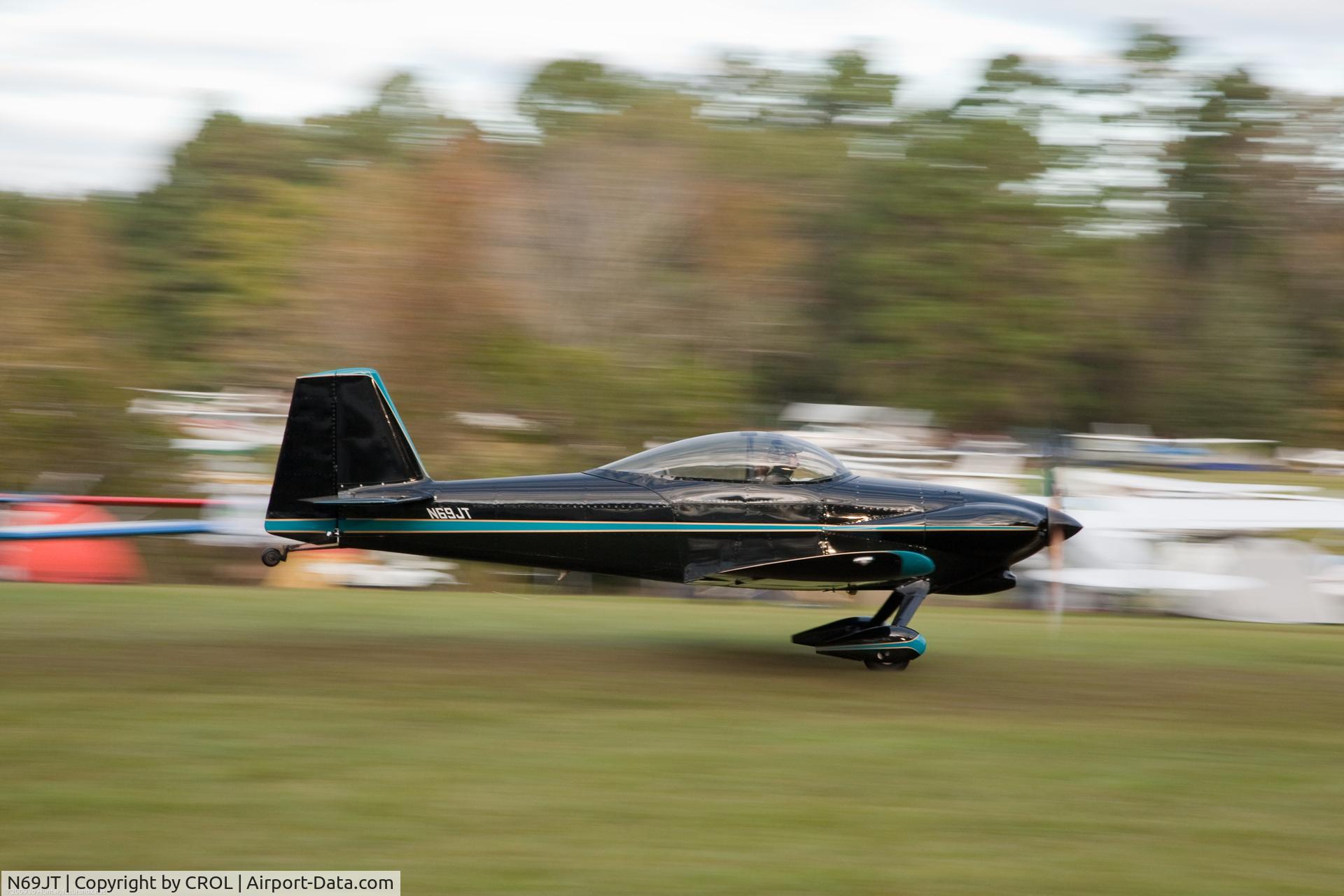 N69JT, 1991 Vans RV-4 C/N 829, Takeoff