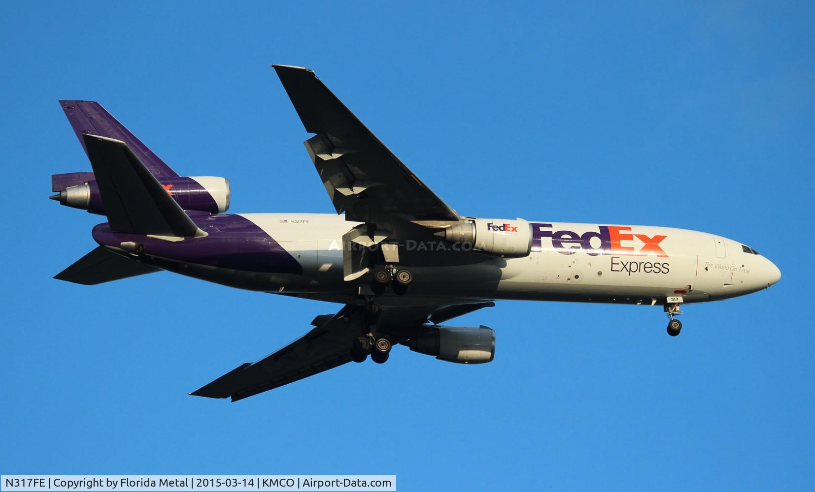 N317FE, 1979 McDonnell Douglas DC-10-30F C/N 46835, MCO 2015