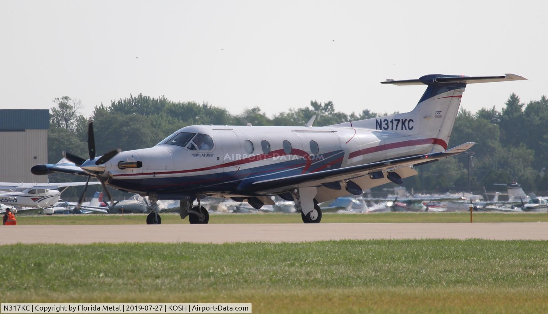 N317KC, 2006 Pilatus PC-12/47 C/N 737, OSH 2019