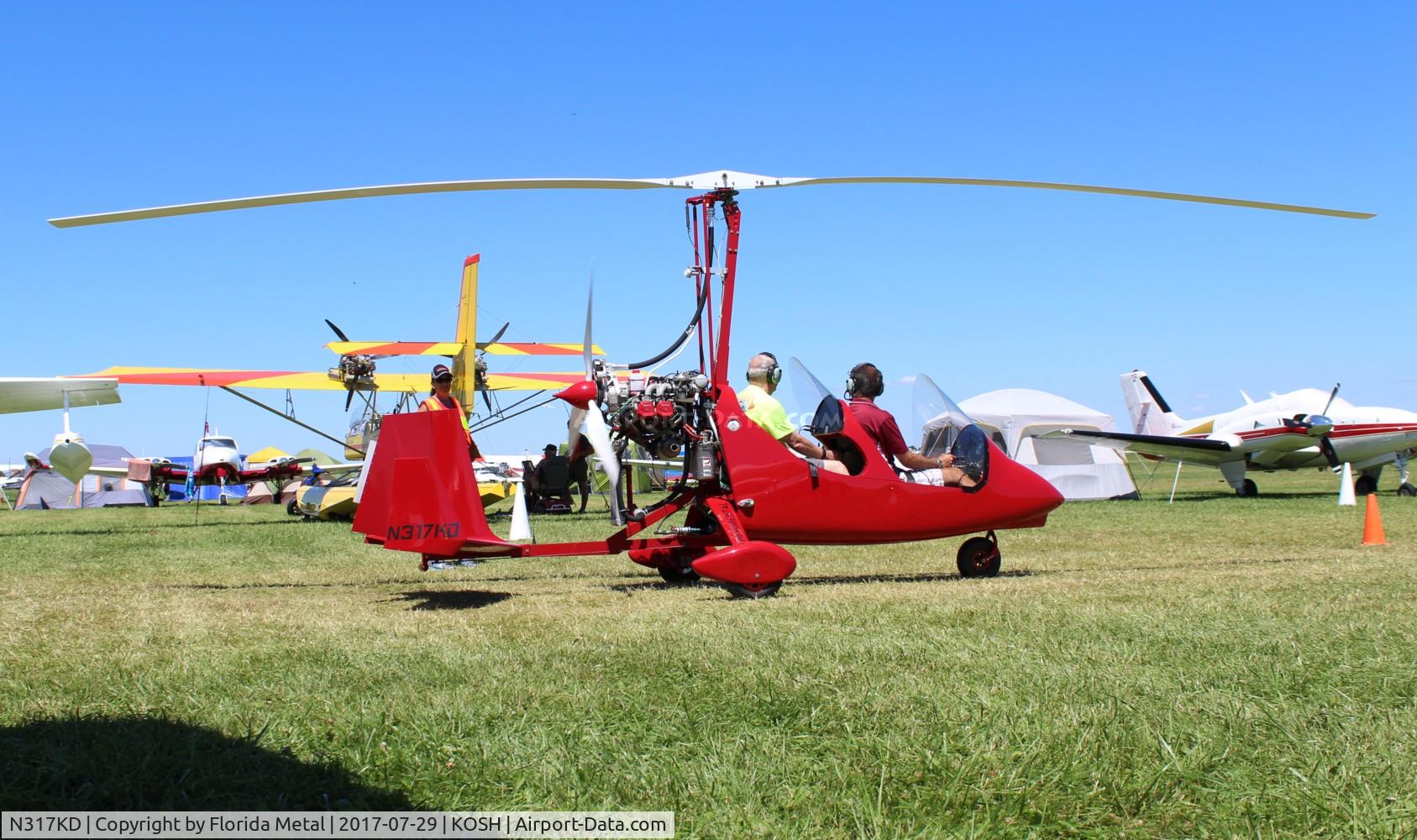 N317KD, 2016 Magni Gyro M-16 C/N 16-16-9634, OSH 2017