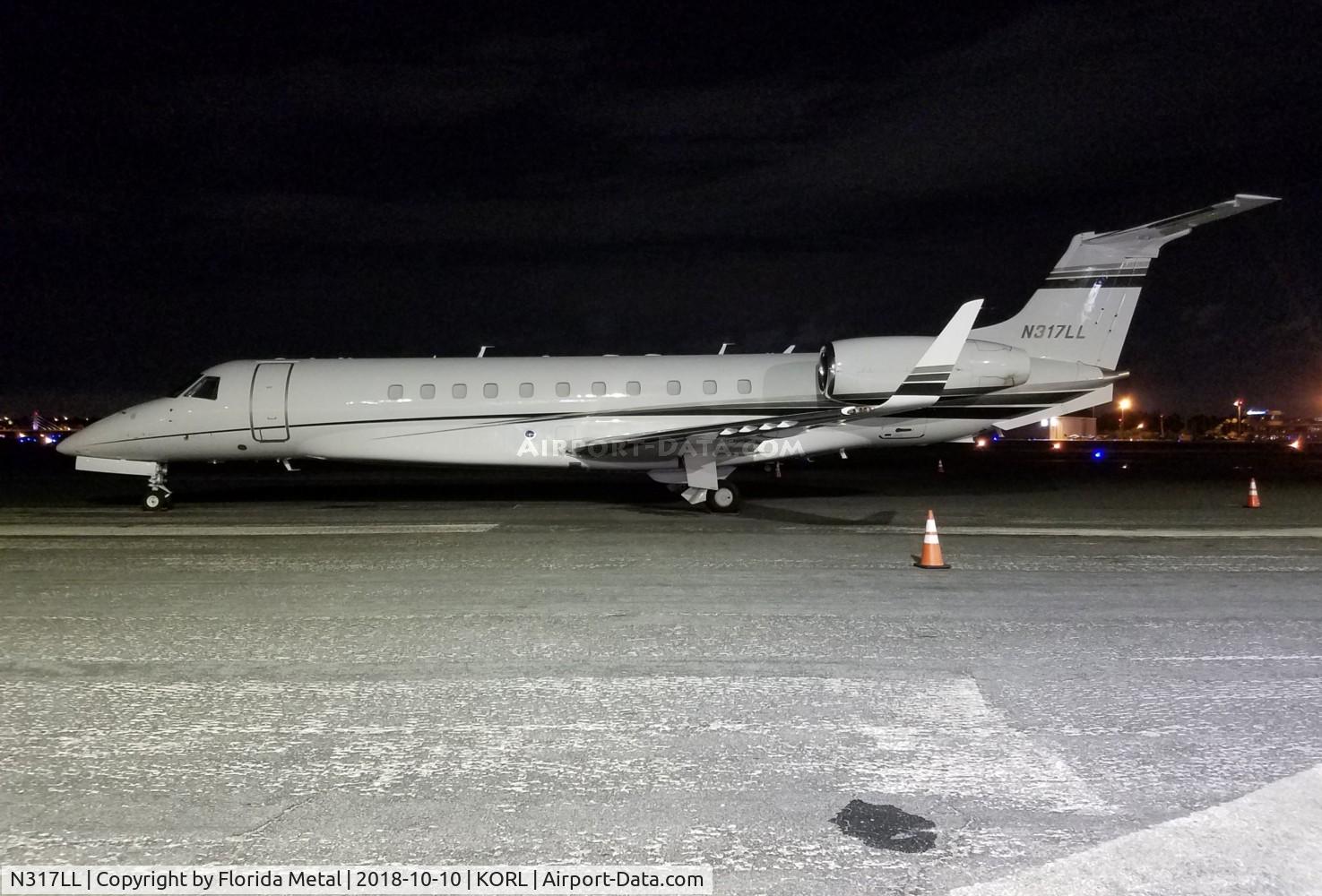 N317LL, 2007 Embraer EMB-135BJ Legacy 600 C/N 14501007, NBAA 2018