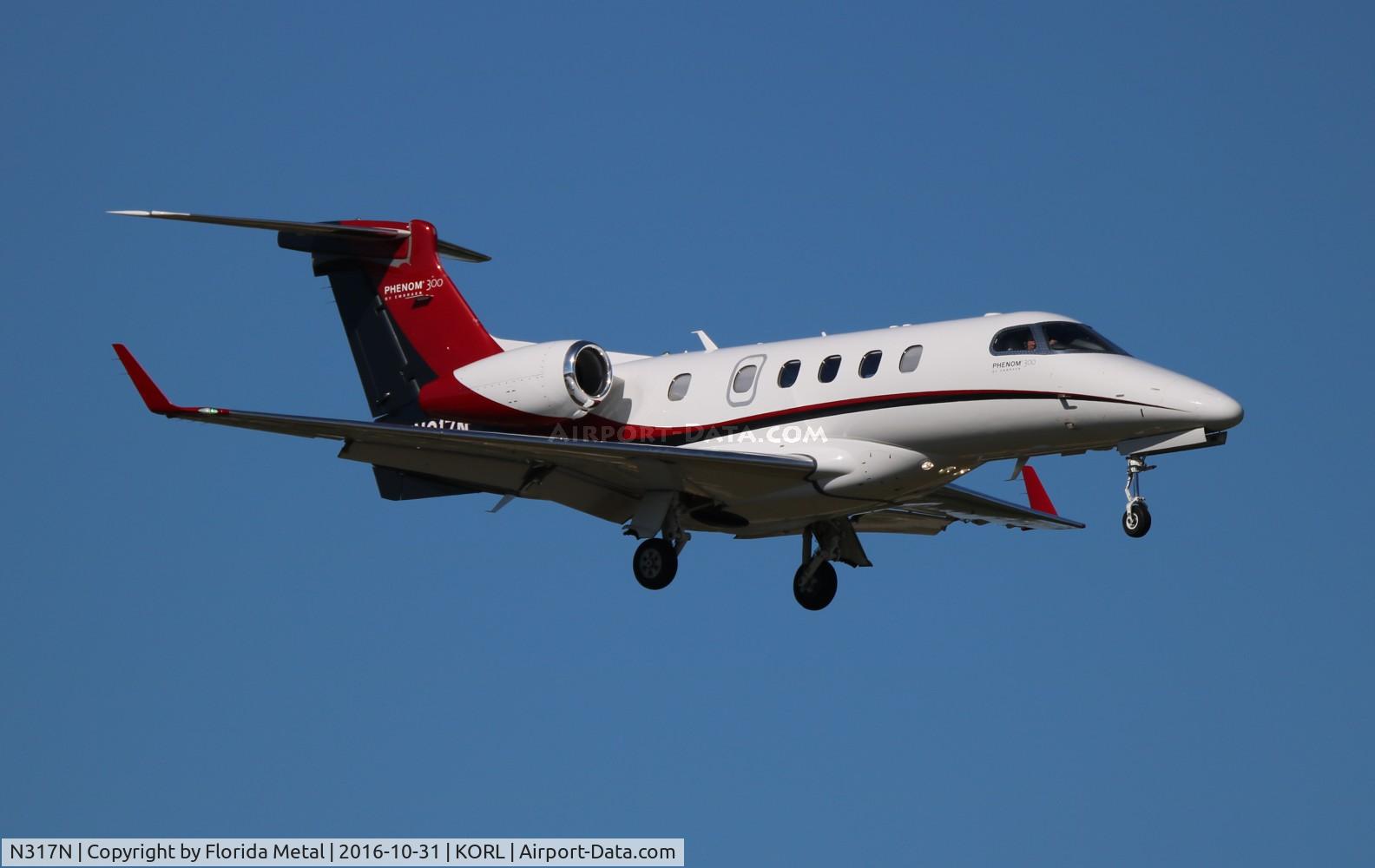 N317N, 2015 Embraer EMB-505 Phenom 300 C/N 50500280, NBAA 2016