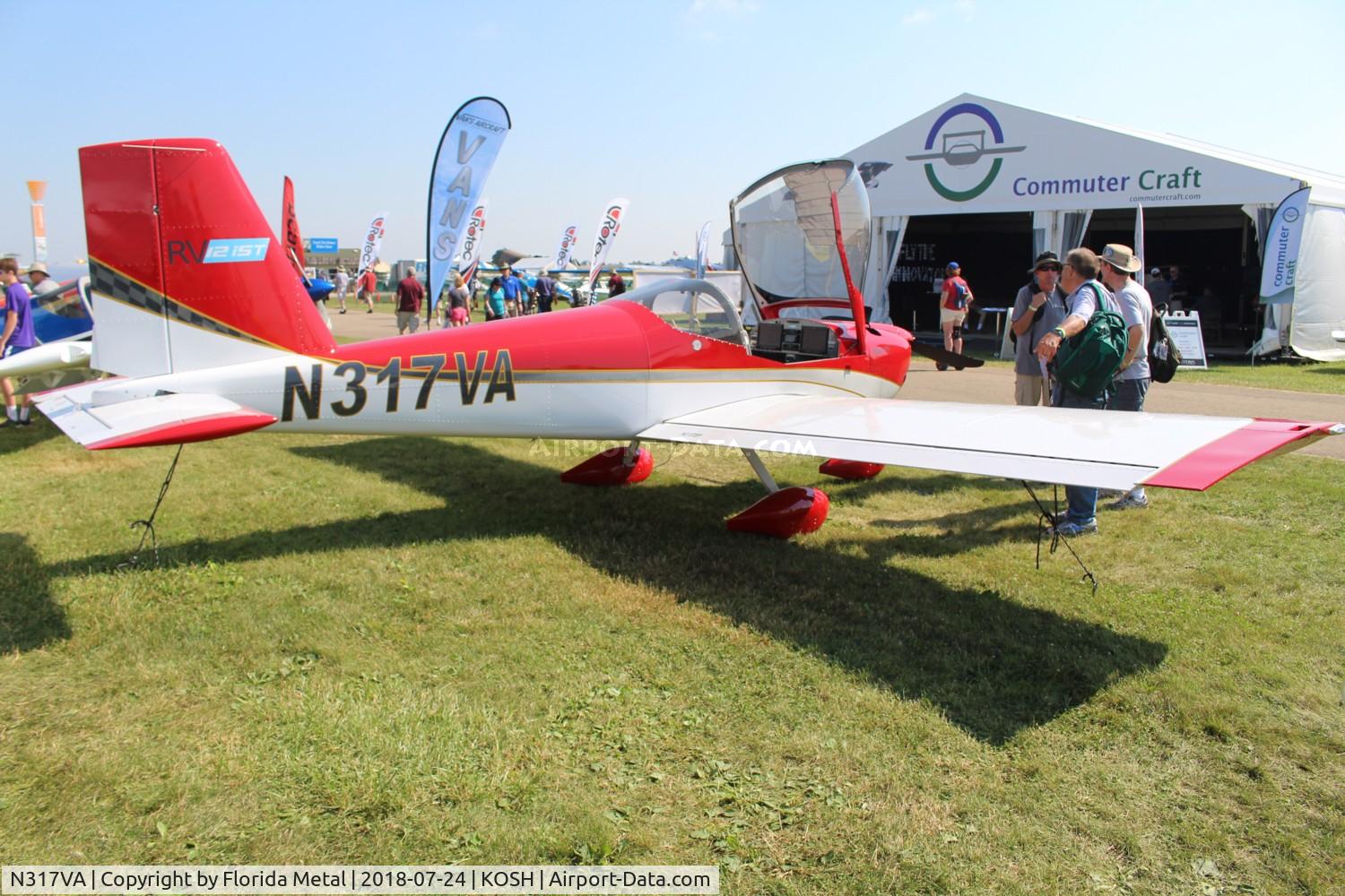 N317VA, 2018 Vans RV-12IS C/N 12075, OSH 2018