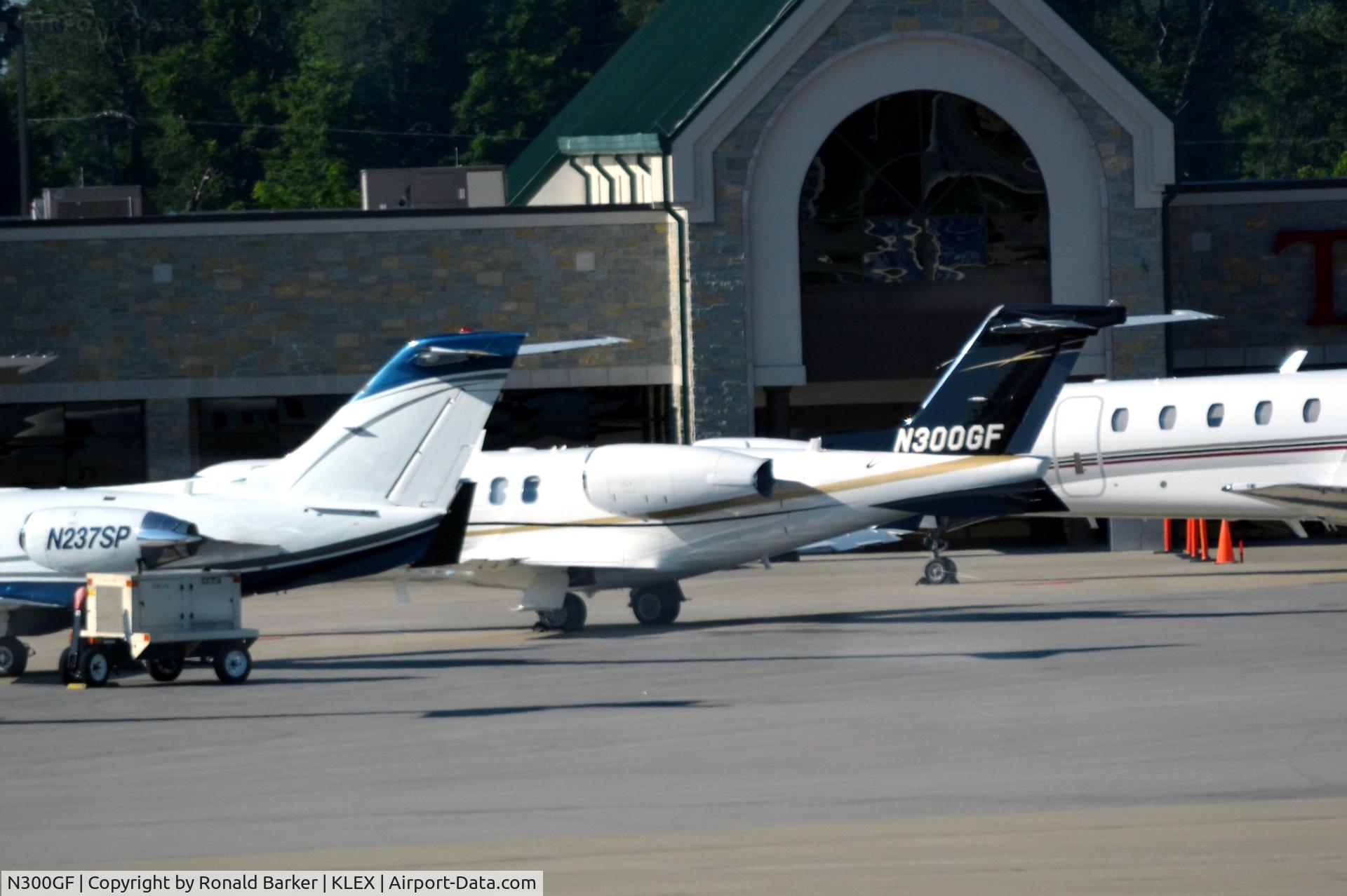 N300GF, Learjet 45 C/N 2119, On the ramp Lexington