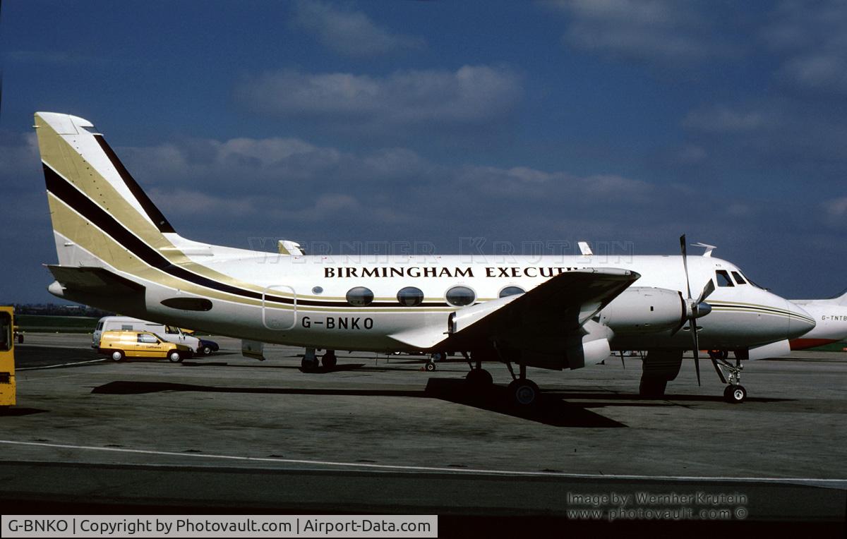 G-BNKO, 1965 Grumman G-159 Gulfstream 1 C/N 154, G-BNKO on the tarmac