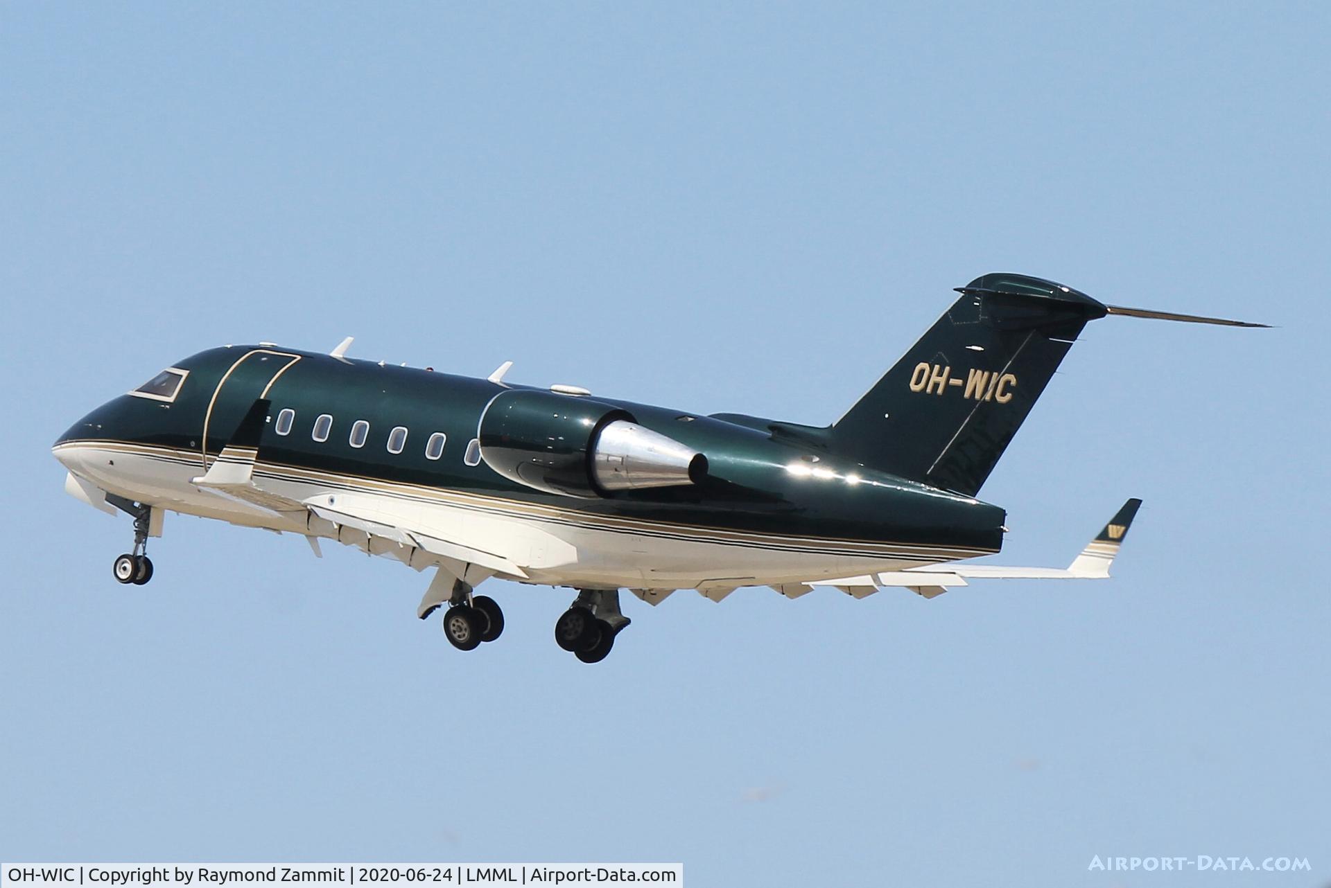 OH-WIC, 2000 Bombardier Challenger 604 (CL-600-2B16) C/N 5452, Bombardier Challenger 604 OH-WIC Jetflight