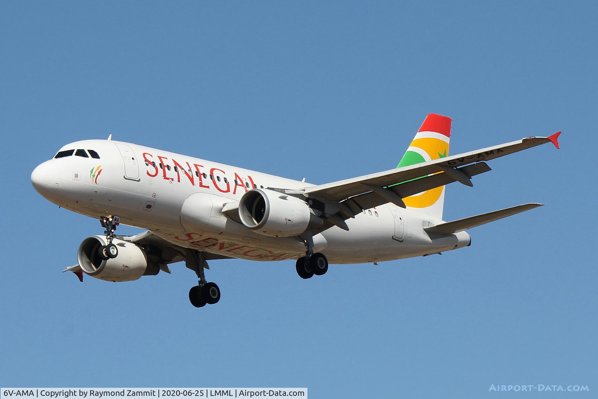 6V-AMA, 2006 Airbus A319-111 C/N 2897, A319 6V-AMA Air Senegal