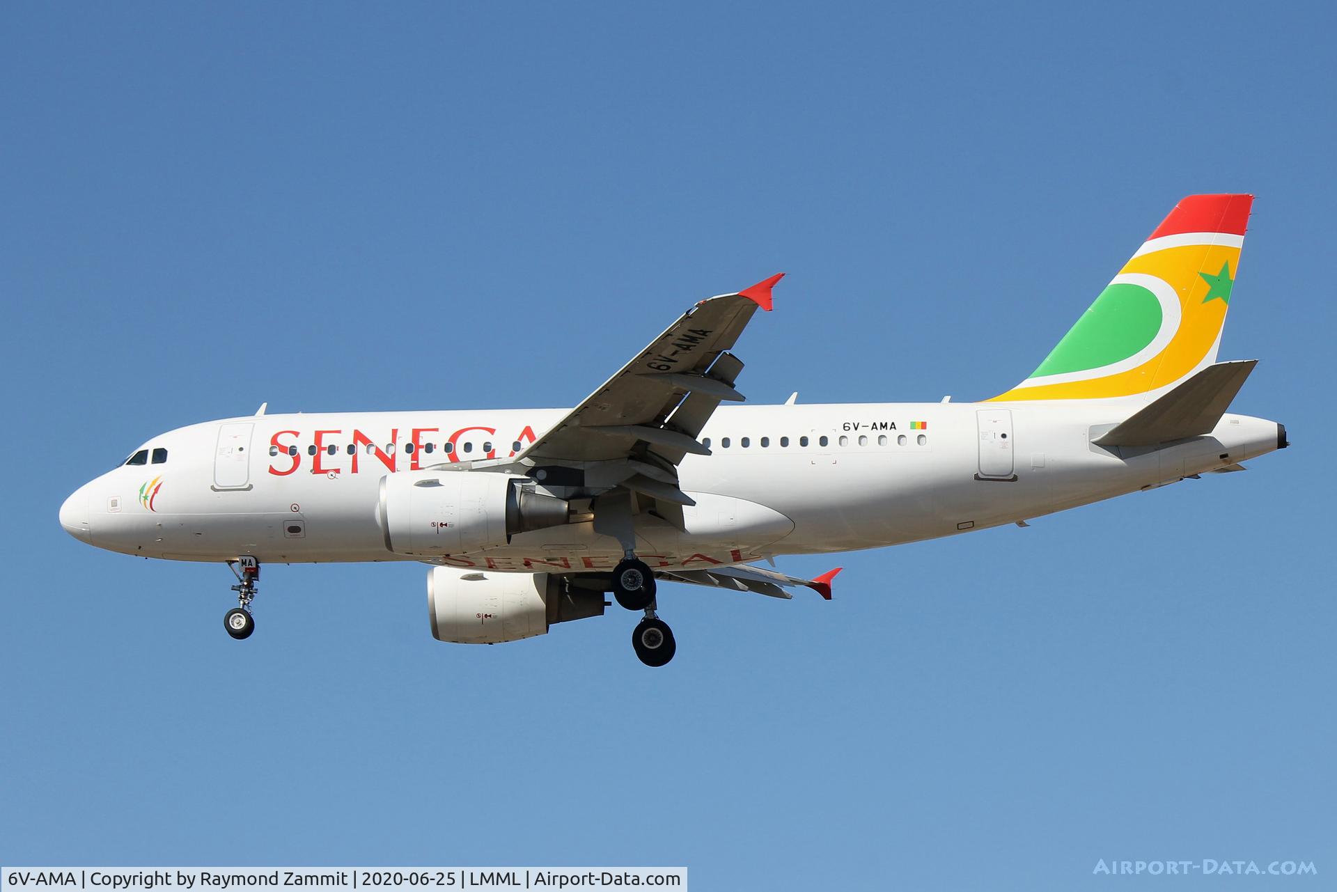 6V-AMA, 2006 Airbus A319-111 C/N 2897, A319 6V-AMA Air Senegal