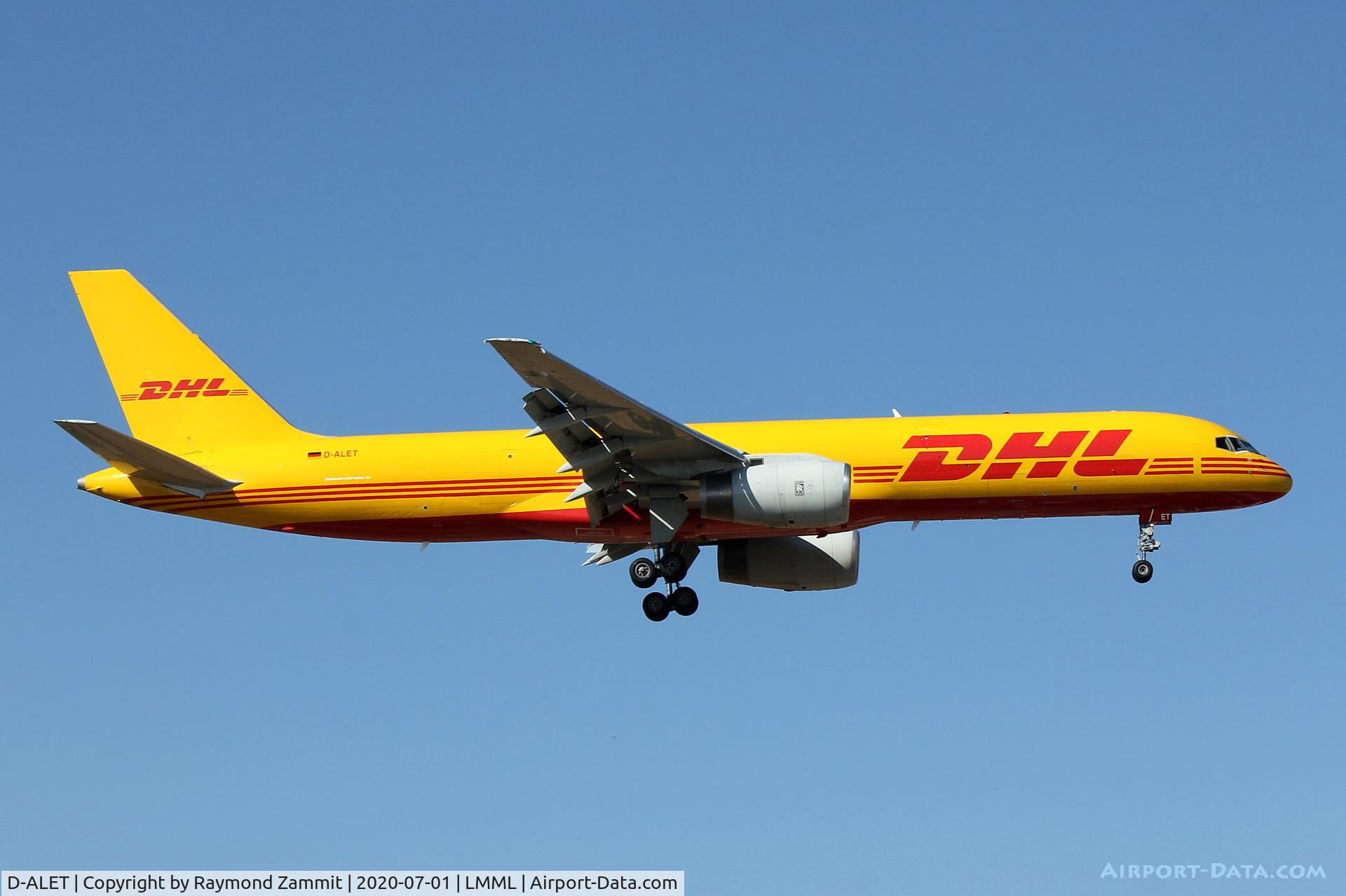 D-ALET, 1999 Boeing 757-28A(PCF) C/N 28174, B757 D-ALET DHL