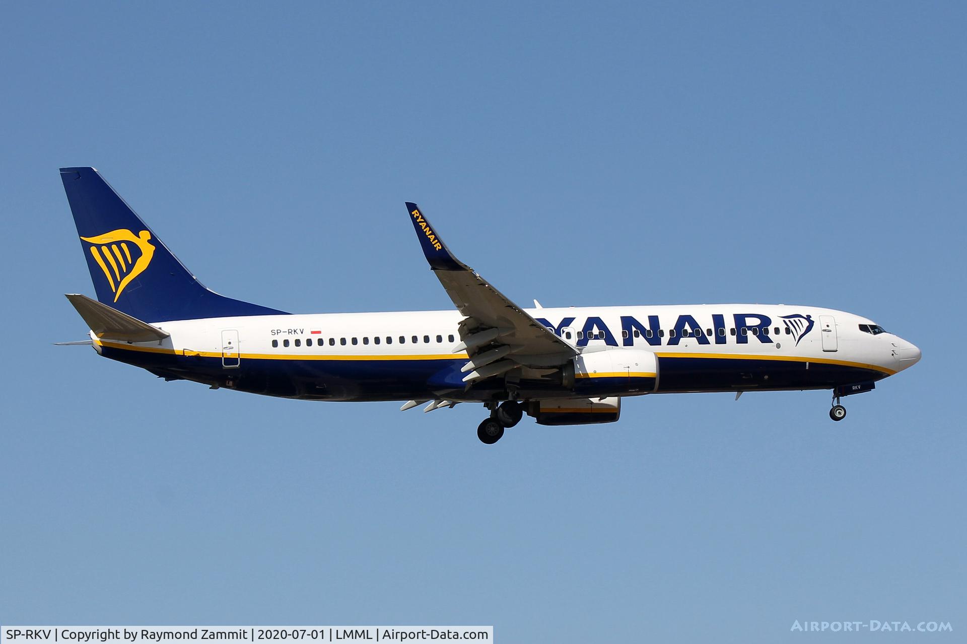 SP-RKV, 2017 Boeing 737-800 C/N 44810, B737-800 SP-RKV Ryanair