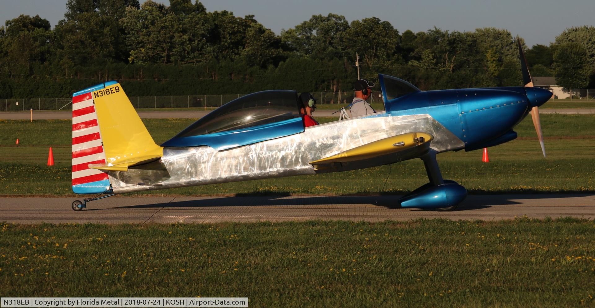 N318EB, 2016 Vans RV-8 C/N 81878, OSH 2018