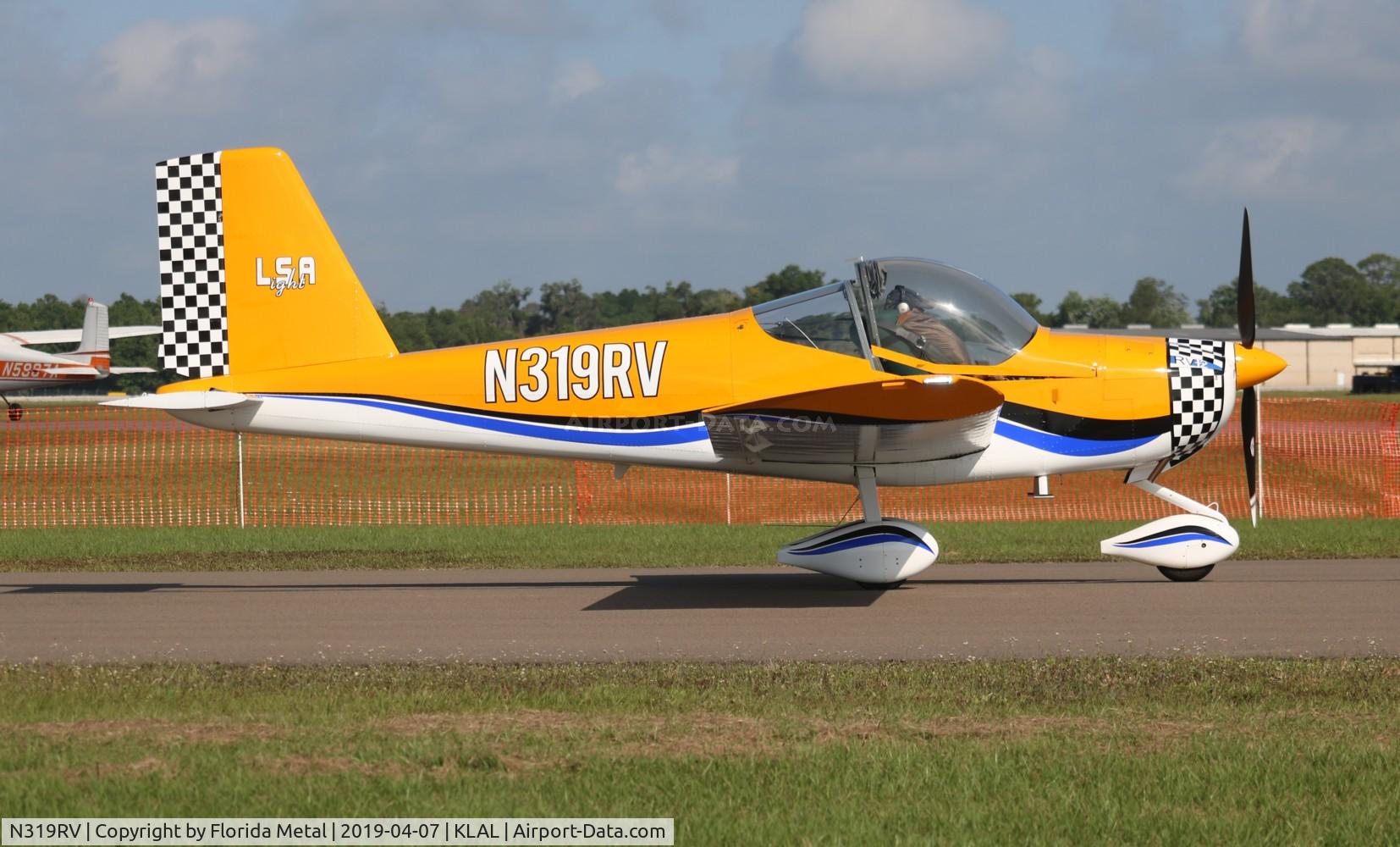 N319RV, 2015 Vans RV-12 C/N 120515, SNF 2019