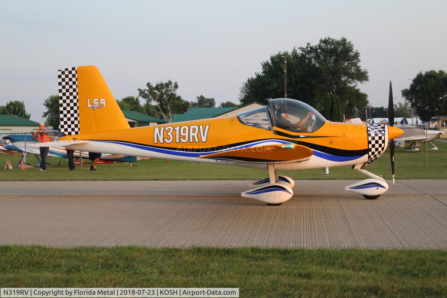 N319RV, 2015 Vans RV-12 C/N 120515, OSH 2018