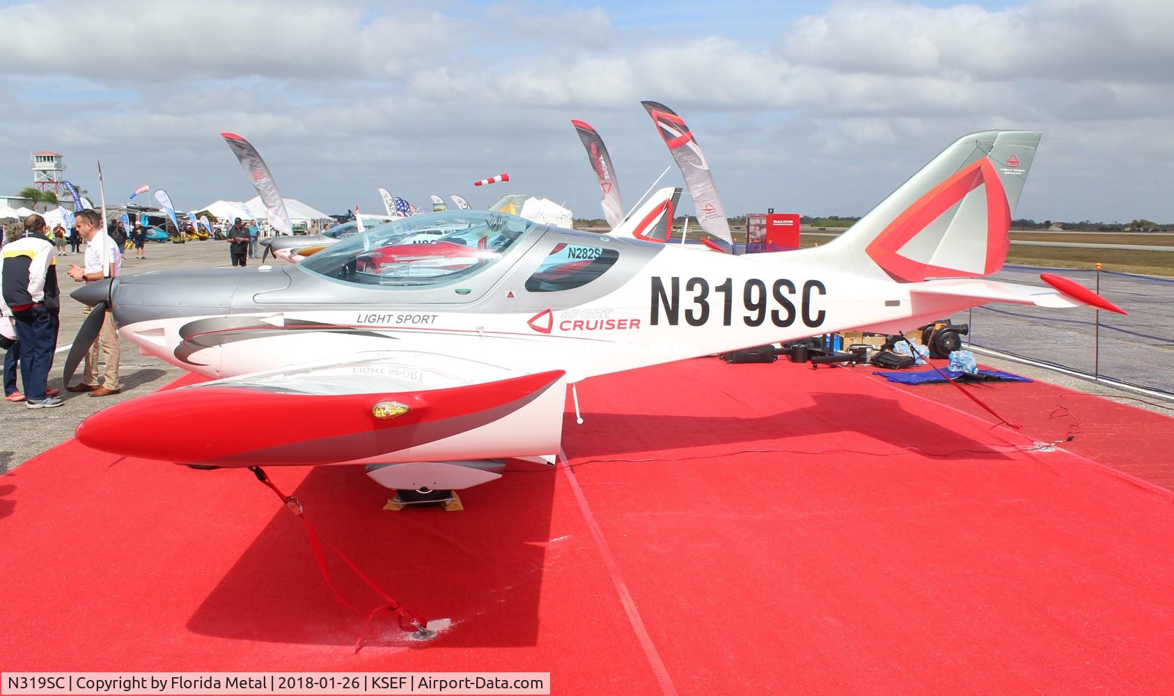 N319SC, 2017 Czech Sport Aircraft SportCruiser C/N C0596, Sebring 2018