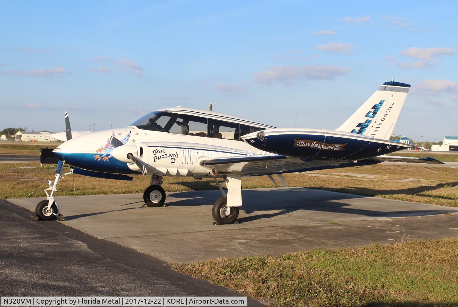 N320VM, 1964 Cessna 320C Skyknight C/N 320C0025, ORL 2017